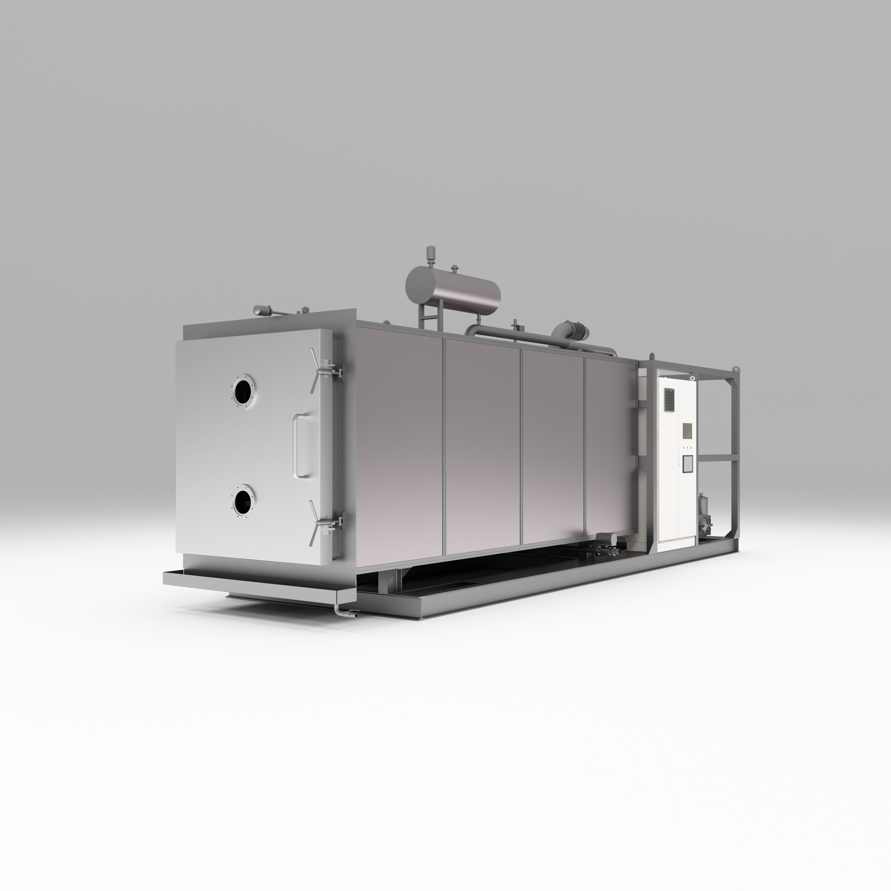 Summus capacitas 400KG Congelo Dryer ad Factory productio linea